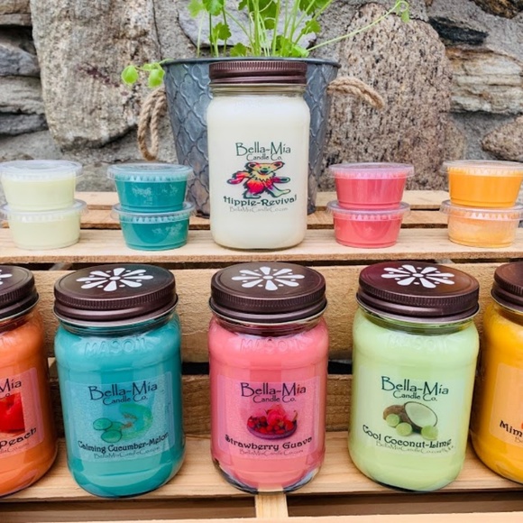 BellaMia Candle Co. Accents Hippie Revival Hand Poured Natural Soy
